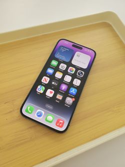 iPhone 14 Pro Max 6.7" (Unlocked) 256GB Good Deep Purple