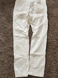 Rock RIVIVAL Jeans, WHITE. 