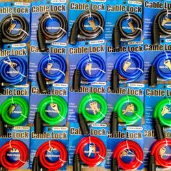 New Bike Cable Lock / Nuevo Candado Para Bicicleta 
