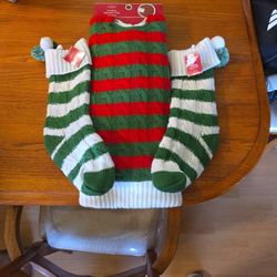 Matching Christmas Tree Skirt + Stockings Set (Ashland Knit)