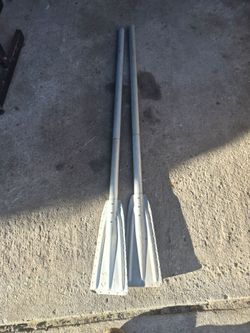 4' aluminum oars