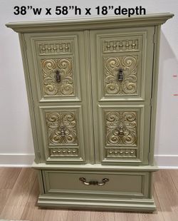 🔥 French Armoire Storage - LIKE NEW