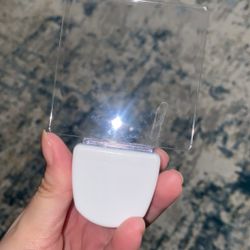 plug-in blue LED night light. 