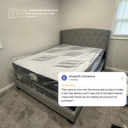 Queen bed package . Including mattress