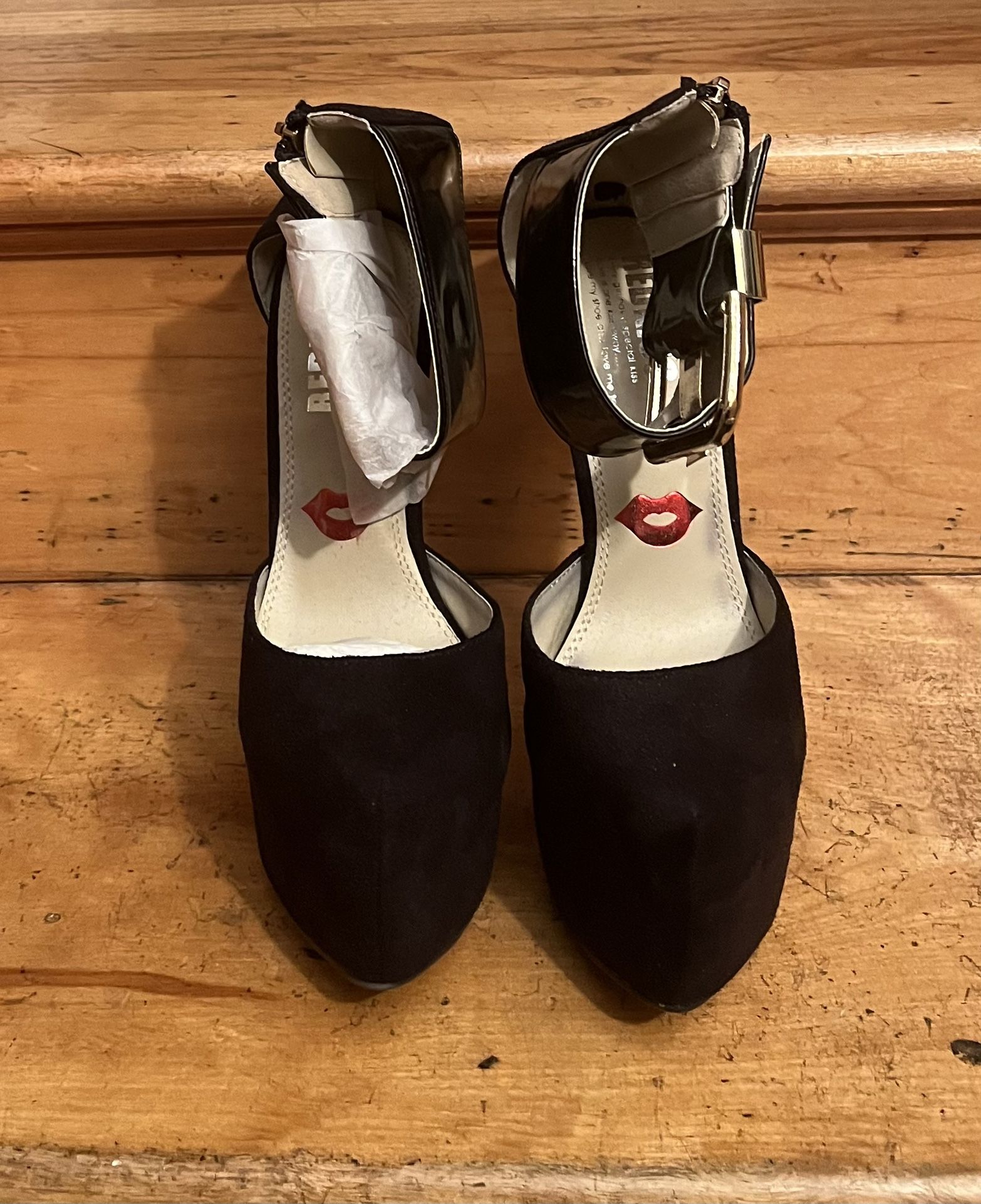 Red Kiss Platform Stiletto Heels