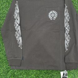 Grey Chrome Hearts Long Sleeve 