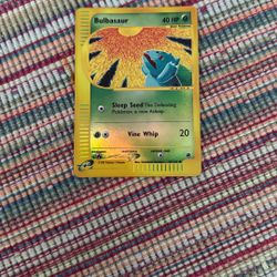 Pokémon Card: Bulbasaur 