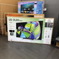 77 INCH LG OLED C3 SMART 4k TVS AI THIN Q SMART 4k TVS NEW SEALED C3 