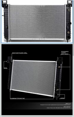 Aluminum Core Radiator Compatible with 99-13 Escalade/Silverado/Sierra 1(contact info removed) /Yukon