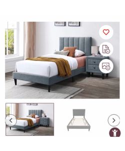 Twin Bed frame not including mattress