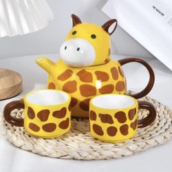 Brand New Giraffe, 2 Cup Tea Set
