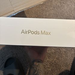 New AirPod maxes starlight color.