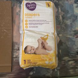 Diapers Size 1 