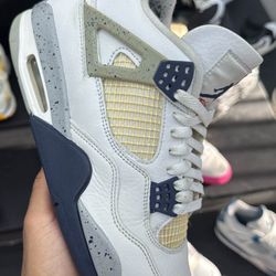 midnight navy jordan 4 