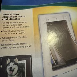 Pet Door Extreme Weather Large Dogs 