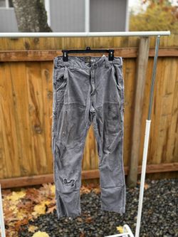 Carhartt Relaxed Fit Work Pants – Size 34x32 – Gray