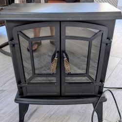 Freestanding Electric Fireplace Heater 
