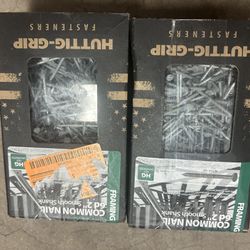 2- 5 Pound Boxes Of 6d 2inch Nails