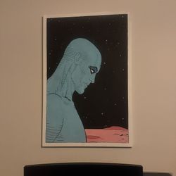 Dr Manhattan Painting