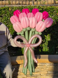 balloon flower bouquet