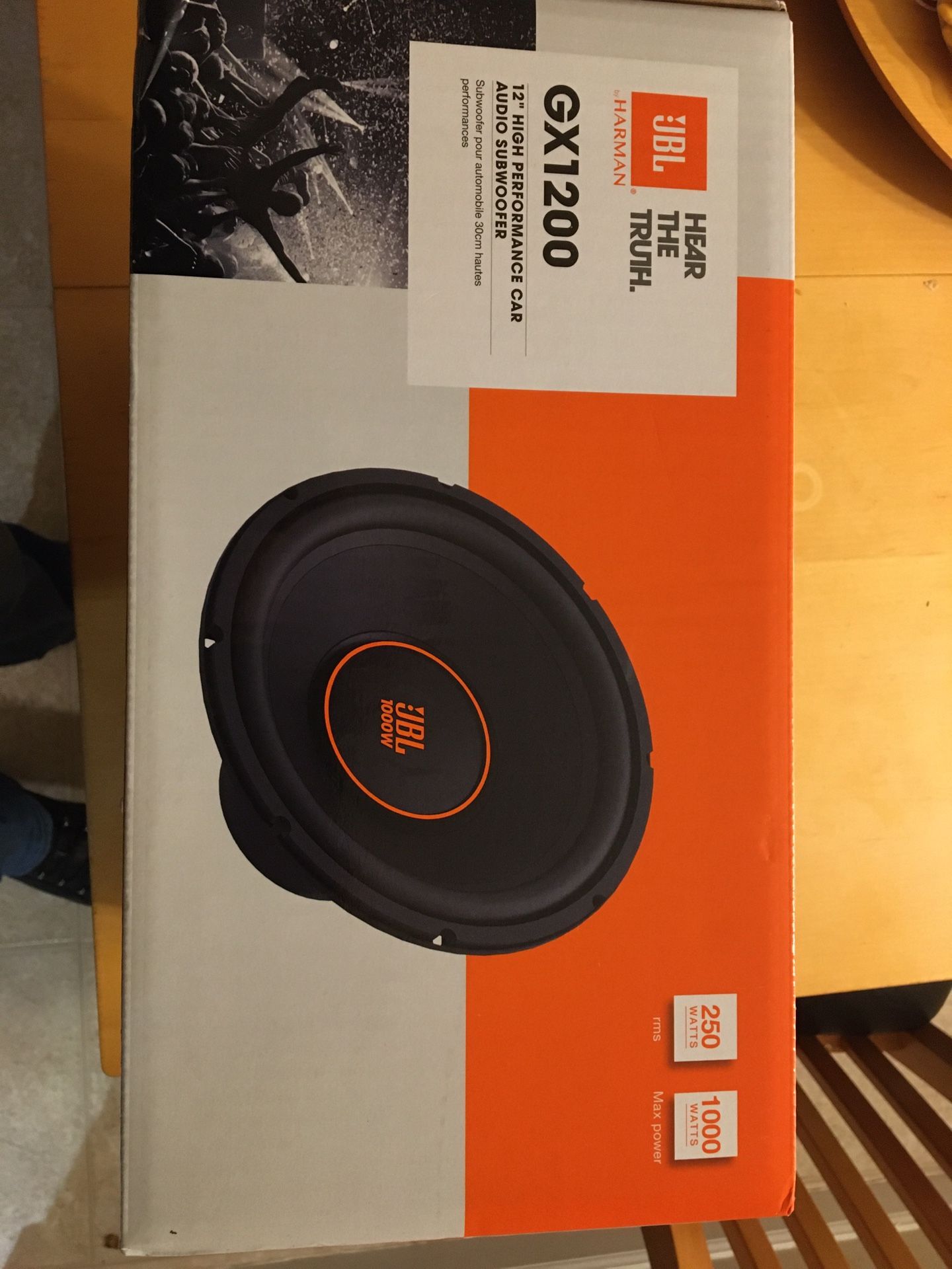 Subwoofer jbl 12” 1000w