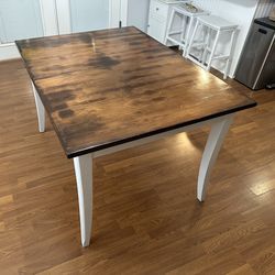 Dining / Kitchen Table — Solid Wood — $50