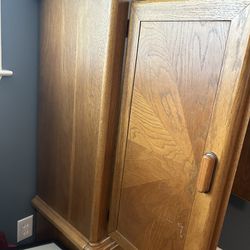 Wood Cabinet/armoire