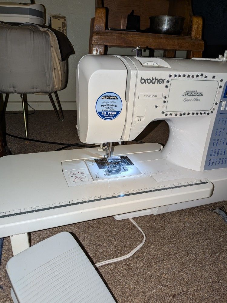 Brother C5505prw Limited Edition Model With Extension Table