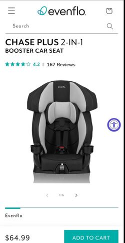 Chase Plus 2-in-1 Booster Car Seat $50 each