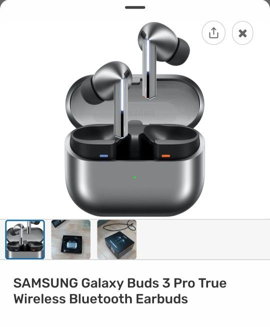 Samsung Galaxy Buds 3 Pro β True Wireless Bluetooth Earbuds π§