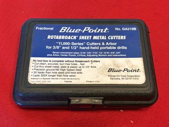 Blue Point GA219B Rotabroach Sheet Metal Cutters 