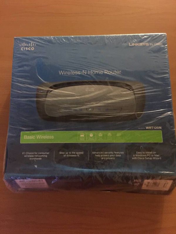 Linksys WRT120N Wireless N Router