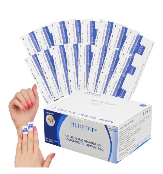 Nail Polish Remover Wipes, 200 PCS Acetone Pads for Nails Individually Wrapped, Fingernail Travel Kit for Home & Professional Removal