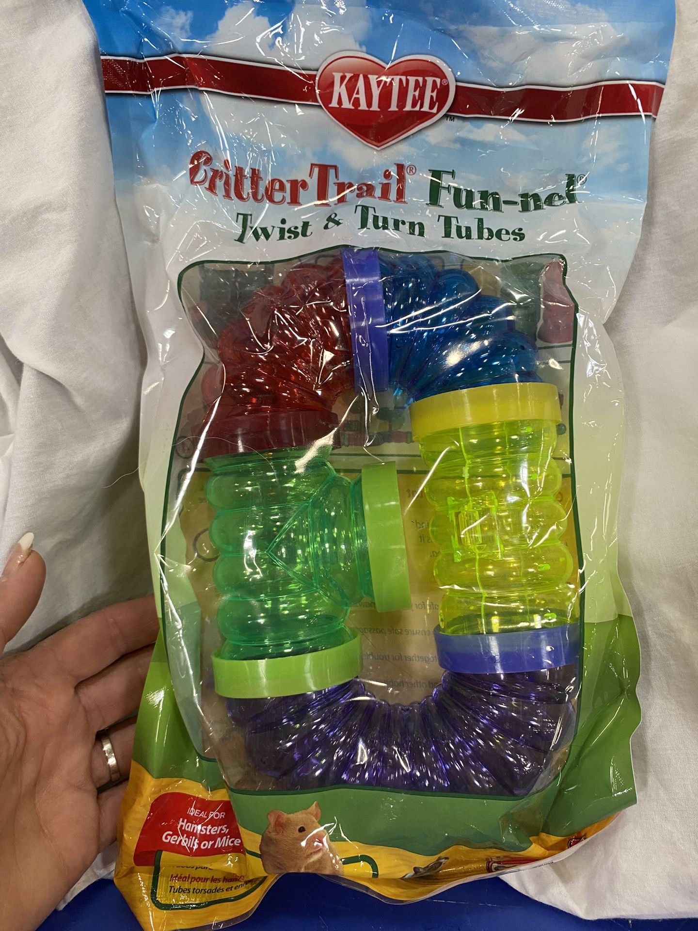 Kaytee Critter Trail Trail & Turn Tubes Brand New