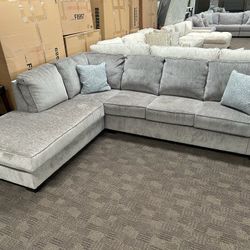 Grey Sectional Sofa 