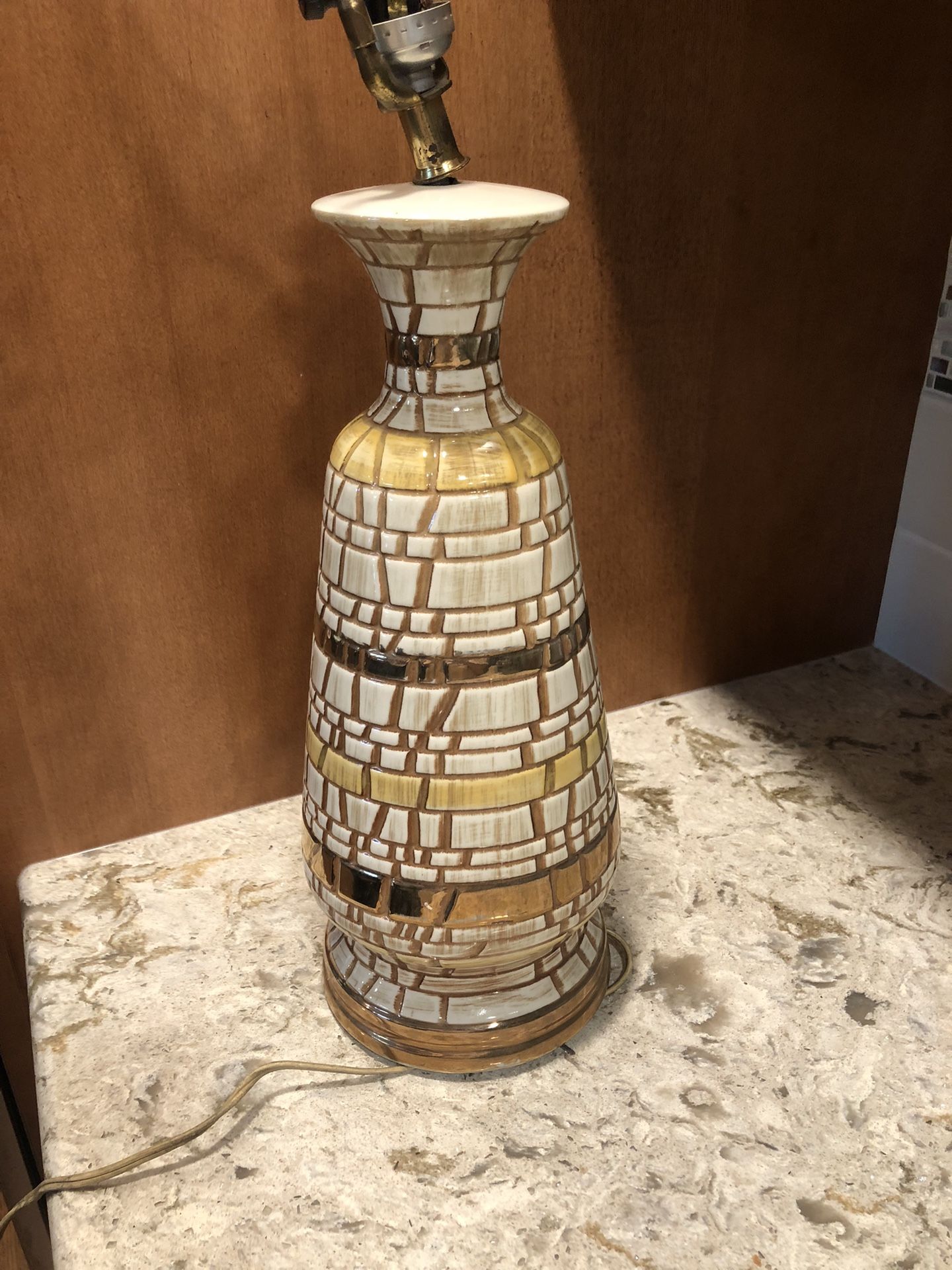 Vintage lamp Mosaic