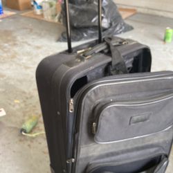 Small black suitcase