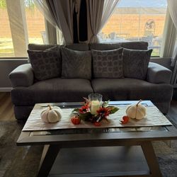 Gray Modern living Room Set