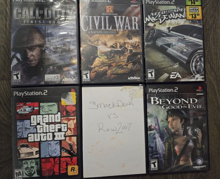 Playstation 2 Games