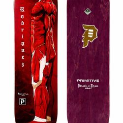 Primitive Skateboard Deck – 8.5″ (New)