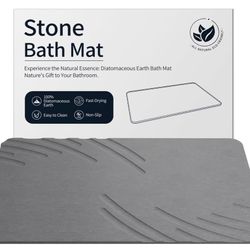 ZIKIBL Natural Stone Bath Mat                            #0637