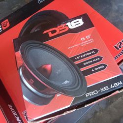 DS18 Best Pro speakers 6.5" 