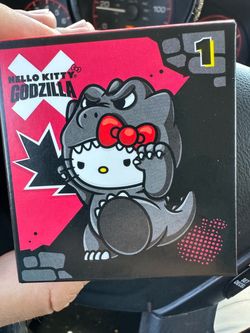 Hello Kitty/ Godzilla