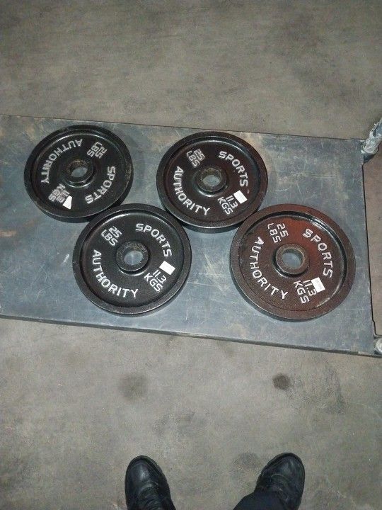 4 25lb Weights