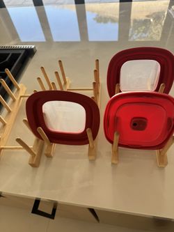 Wooden Lid Organizer 