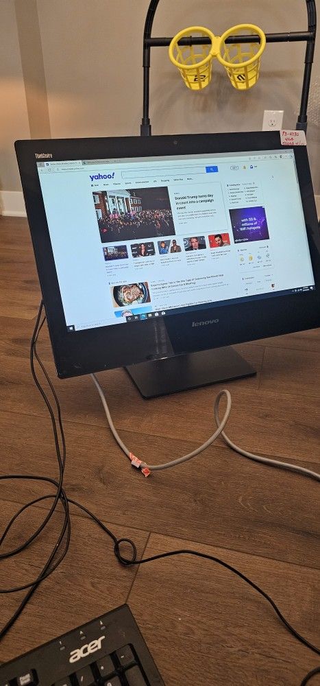Lenovo ThinkCenter 21 Inch All In One Computer. 3.4Ghz 