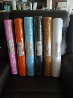 Crafting Poly Mesh w/metallic trim