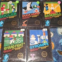 Nintendo Nes Games First Print