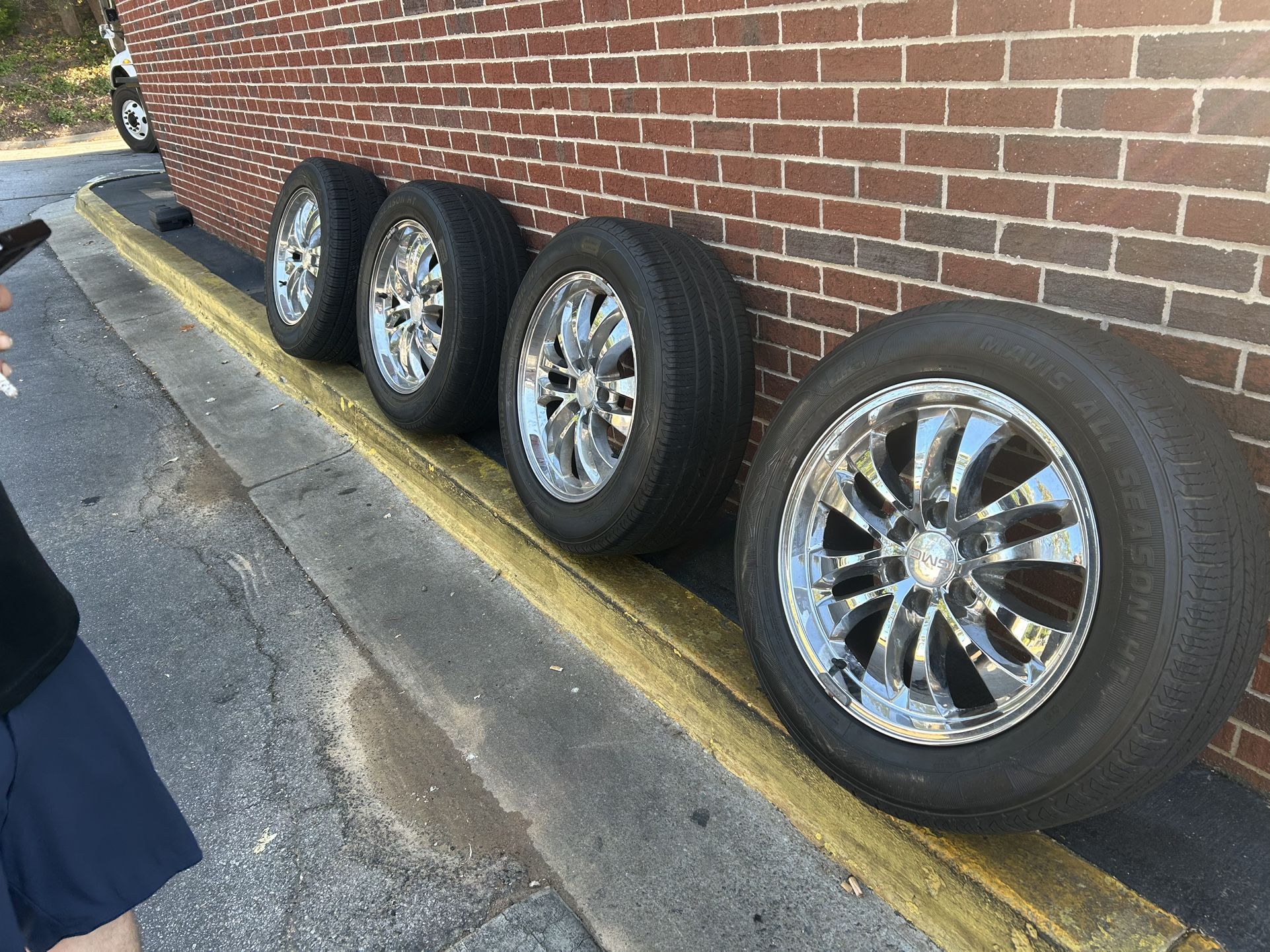 GMC RIMS AND TIRES