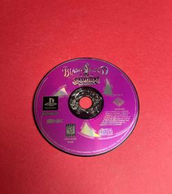 Samurai Showdown III PlayStation 1 Game Disk Fun 